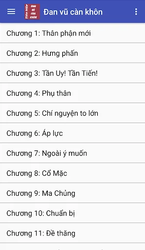 Dan vu can khon Truyen offline