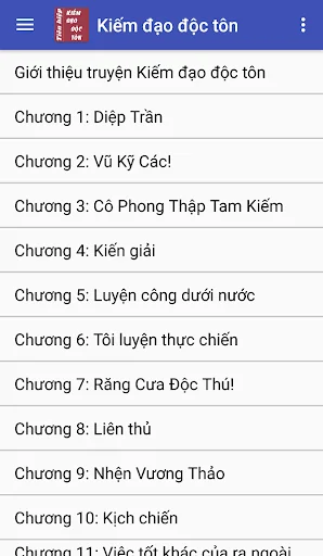 Kiem dao doc ton - Truyen doc