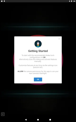 Shake Flashlight Torch screenshot 3