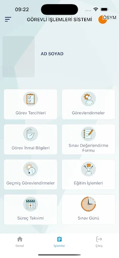 ÖSYM Görevli İşlemleri Sistemi screenshot 3