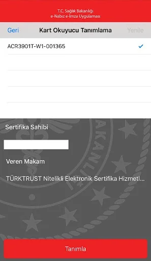 e-Nabız e-İmza
