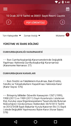 T.C. Resmi Gazete