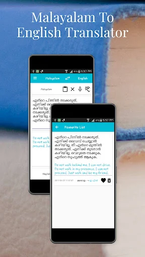 Malayalam English Translator screenshot 3