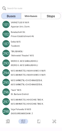 Bus Routes screenshot 2
