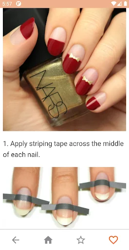 Nail art designs step by step screenshot 2