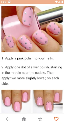 Nail art designs step by step screenshot 3