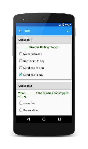 TOEFL Preparation screenshot 3