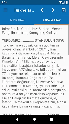 Türkiye Takvimi screenshot 2