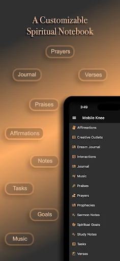 Mobile Knee - Prayer List screenshot 3