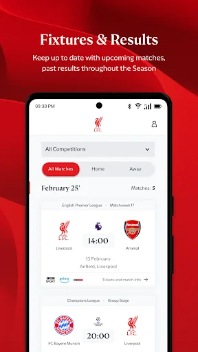 The Official Liverpool FC App screenshot 4