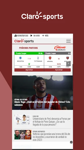 Claro Sports screenshot 3