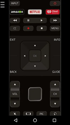 TV Remote Control for Vizio TV screenshot 1