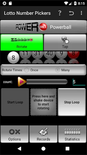 Lotto Number Generator screenshot 4