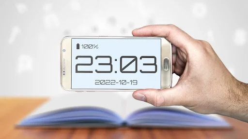 Fullscreen Digital Clock screenshot 2