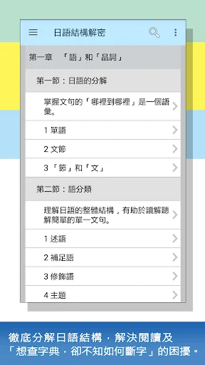 大家學標準日本語：日語結構解密 screenshot 2