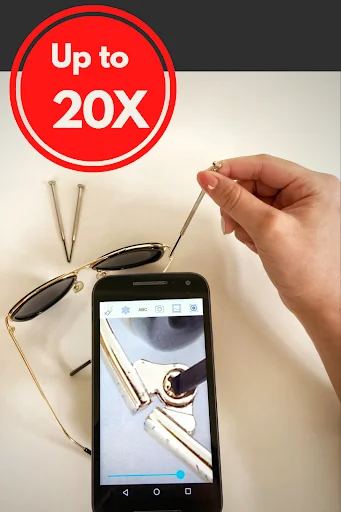 Extreme magnifying glass