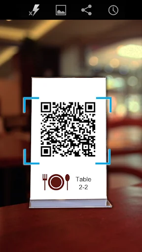 QR code reader with generator