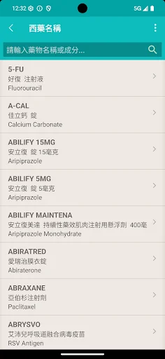 振興醫院電子處方集 screenshot 2