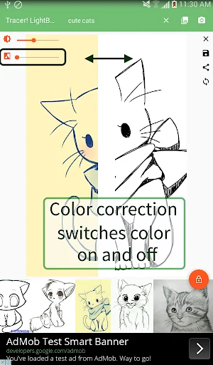 Tracer!  Lightbox tracing app screenshot 4