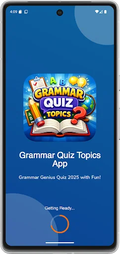 Grammar Quiz Topics App