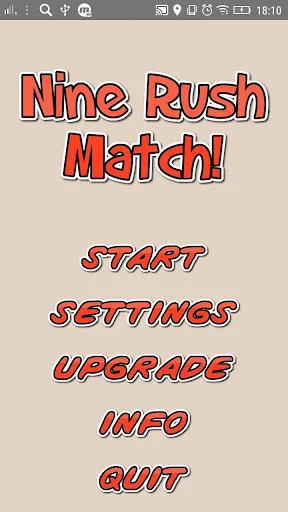 Nine Rush Match