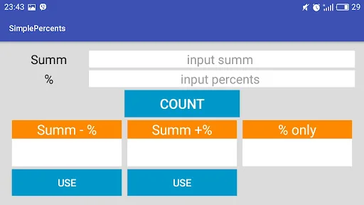 Simple Percents