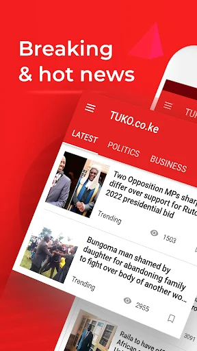 TUKO: Breaking Kenya News screenshot 1