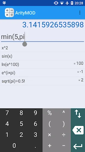 Calculator Arity screenshot 1