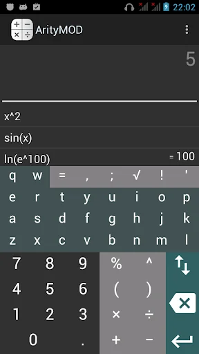 Calculator Arity screenshot 2