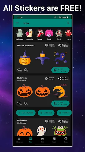 StickerPacks & editor