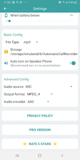 Auto Call Recorder screenshot 3