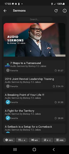 Bishop T.D Jakes's Podcasts screenshot 2