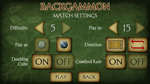 Backgammon screenshot 3