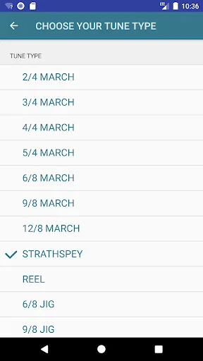 Pipers Metronome screenshot 2