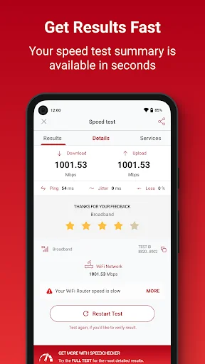 SpeedChecker Speed Test screenshot 3