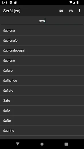 PReVo - Vortaro de Esperanto screenshot 1