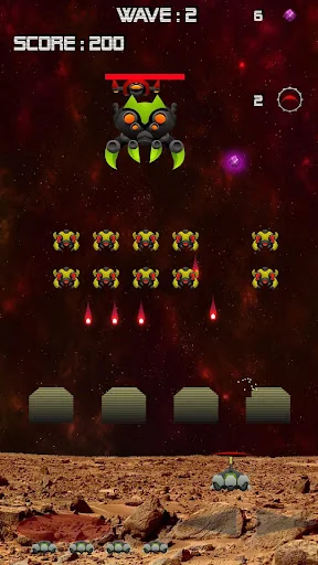 Invaders Mars Defender