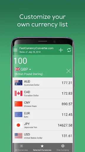 Fast Currency Converter screenshot 2