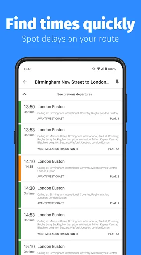 Train Track - UK Train Times