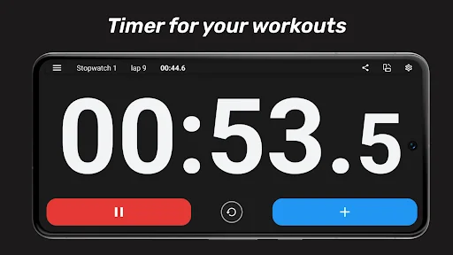 Stopwatch X: Sports Lap Timer screenshot 2