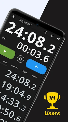 Stopwatch X: Sports Lap Timer screenshot 4
