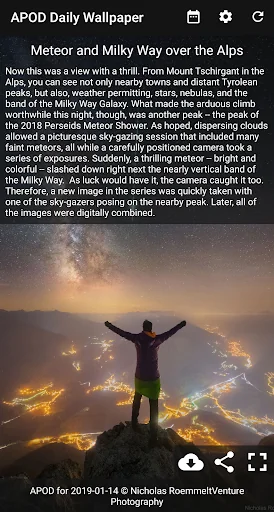 Daily APOD Wallpaper