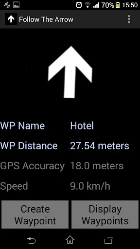 Arrow GPS Pro Navigation Waypo