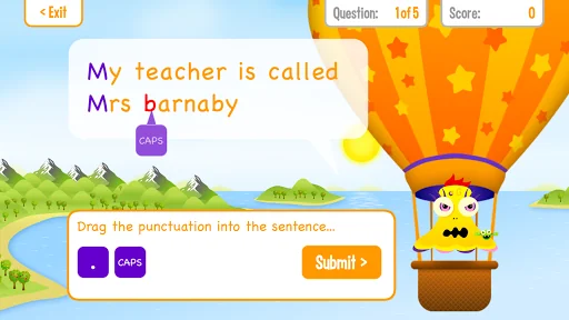 Squeebles Punctuation