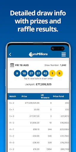 Lottery Results screenshot 3
