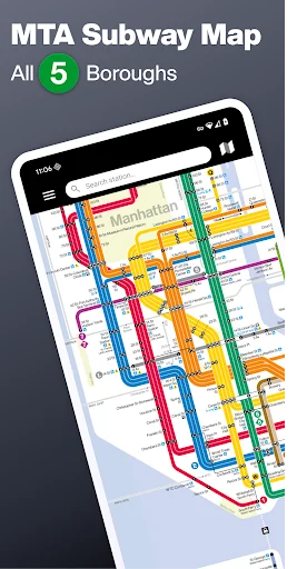 New York Subway MTA Map NYC screenshot 1