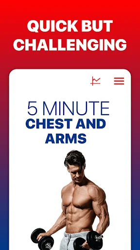 5 Minute Chest and Arms screenshot 1