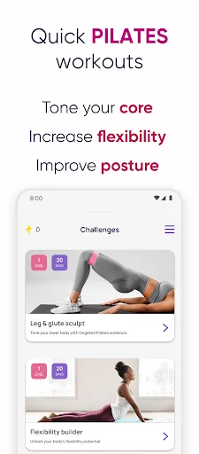 5 Minute Pilates screenshot 1