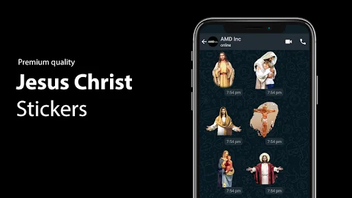 Jesus Stickers for WA screenshot 1