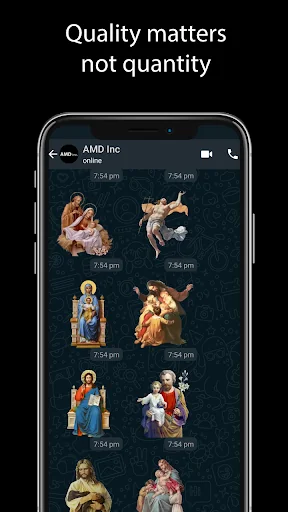Jesus Stickers for WA screenshot 2